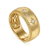 14K White Gold Ring LR52572Y45JJ