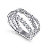 14K White Gold Ring LR51499W45JJ