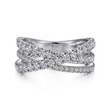 14K White Gold Ring LR51992W45JJ