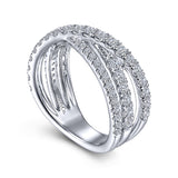 14K White Gold Ring LR51992W45JJ