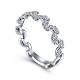 14K White Gold Ring LR52009W45JJ