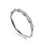 14K White Gold Ring LR52078W45JJ