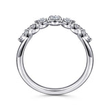 14K White Gold Ring LR52192W45JJ