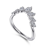 14K White Gold Ring LR52192W45JJ