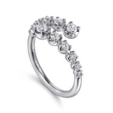 14K White Gold Ring LR52422W45JJ