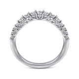 14K White Gold Wedding Band AN10959W44JJ
