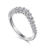 14K White Gold Wedding Band AN10959W44JJ