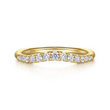 14K White Gold Wedding Band AN10963Y44JJ