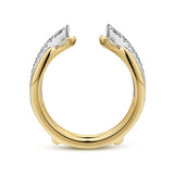 14K Yellow Gold, 14K White Gold Wedding Band AN12545S-M44JJ