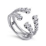 14K White Gold Wedding Band AN12552M-W44JJ