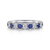 14K White Gold Wedding Band AN14192W44SA