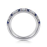 14K White Gold Wedding Band AN14192W44SA