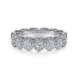 14K White Gold Wedding Band AN14686W44JJ