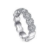 14K White Gold Wedding Band AN14686W44JJ