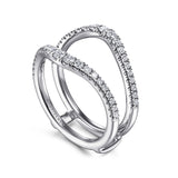14K White Gold Wedding Band AN14749M-W44JJ