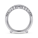 14K White Gold Wedding Band AN14750M-W44JJ