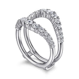14K White Gold Wedding Band AN14750M-W44JJ