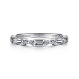 14K White Gold Wedding Band AN15555W44JJ