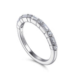 14K White Gold Wedding Band AN15570W44JJ