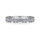 14K White Gold Wedding Band AN15578W44JJ