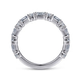14K White Gold Wedding Band AN15578W44JJ