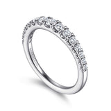 14K White Gold Wedding Band AN15584W44JJ