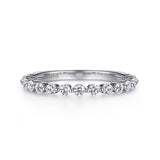 14K White Gold Wedding Band AN15747W44JJ
