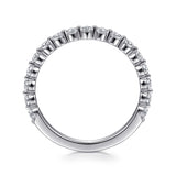 14K White Gold Wedding Band AN15747W44JJ