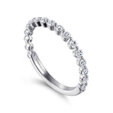 14K White Gold Wedding Band AN15747W44JJ