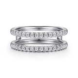 14K White Gold Wedding Band AN15821M-W44JJ