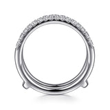 14K White Gold Wedding Band AN15821M-W44JJ