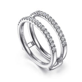 14K White Gold Wedding Band AN15821M-W44JJ