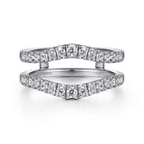 14K White Gold Wedding Band AN15823M-W44JJ