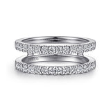 14K White Gold Wedding Band AN15829M-W44JJ