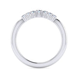 14K White Gold Wedding Band AN16134W44JJ