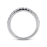 14K White Gold Wedding Band AN5337W44JJ