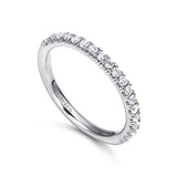 14K White Gold Wedding Band AN6001W44JJ