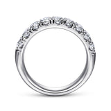 14K White Gold Wedding Band AN6070W44JJ
