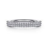 14K White Gold Wedding Band AN7748W44JJ