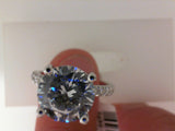 Engagement Ring"Center Diamond Not Included"