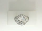 Engagement Ring"Center Diamond Not Included"