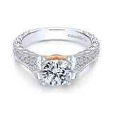 Engagement Ring"Center Diamond Not Included"