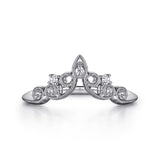 14K White Gold Wedding Band AN15567W44JJ