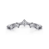 14K White Gold Wedding Band AN15569W44JJ