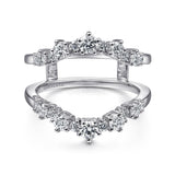14K White Gold Wedding Band AN14746L-W44JJ