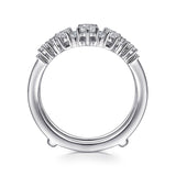 14K White Gold Wedding Band AN14746L-W44JJ