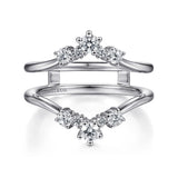 14K White Gold Wedding Band AN14747S-W44JJ