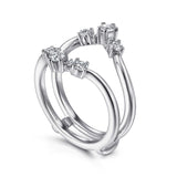 14K White Gold Wedding Band AN14747S-W44JJ