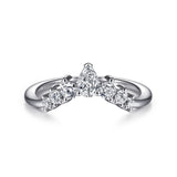 14K White Gold Wedding Band AN15303W44JJ