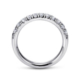 14K White Gold Wedding Band AN6072W44JJ